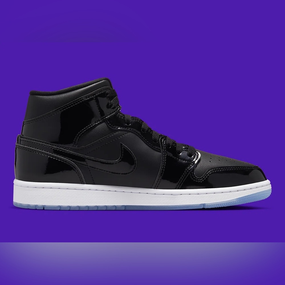 Air Jordan 1 Mid Space Jam black concord white  DV1308-004 size 8 - 13 mens - Picture 11 of 13